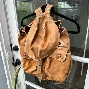 Vintage Leather Backpack